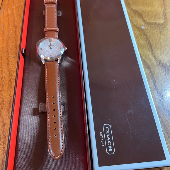 COACH SIGNATURE 0290 WATCH STAINLESS STEEL - Picture 12 of 12